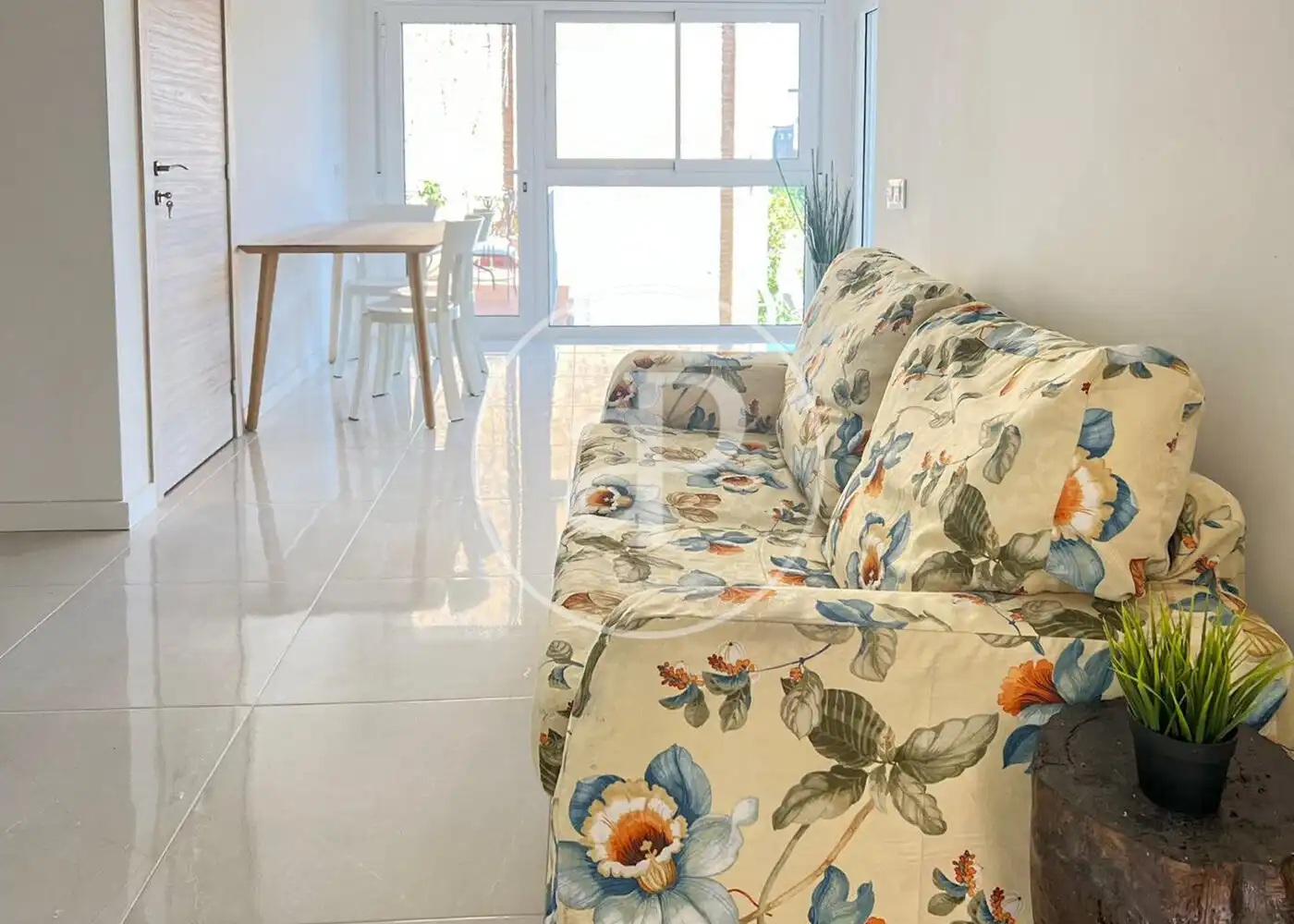 Living room of Houses for rent in Barcelona  with Air Conditioner, Heating and Terrace