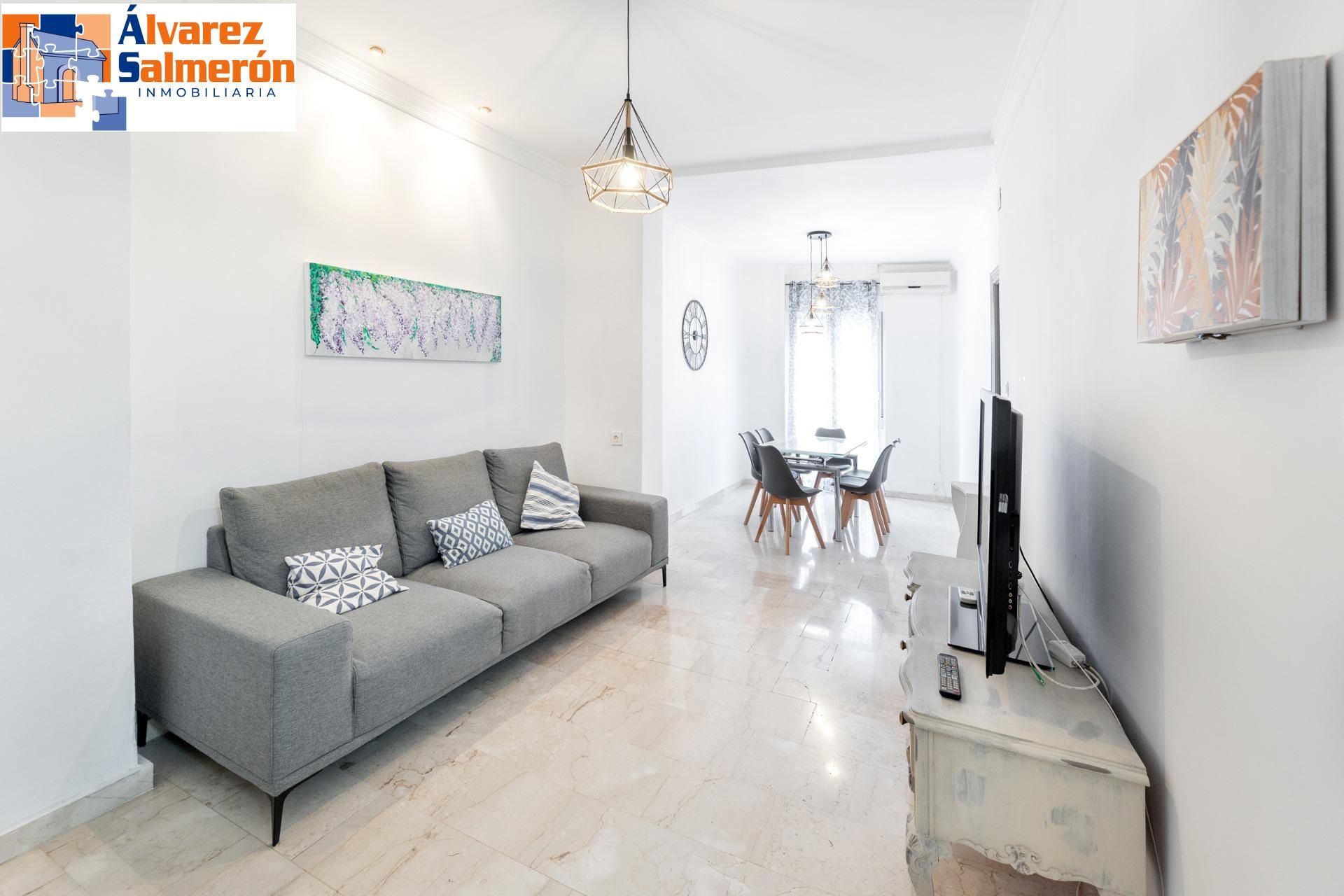 Sala d'estar de Pis en venda en  Granada Capital amb Aire condicionat i Balcó