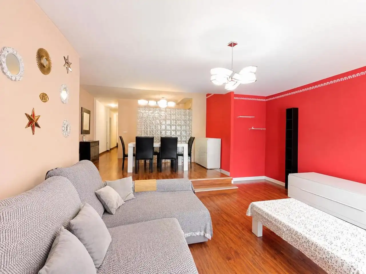 Sala de estar de Piso en venta en Muro de Alcoy con Aire acondicionado