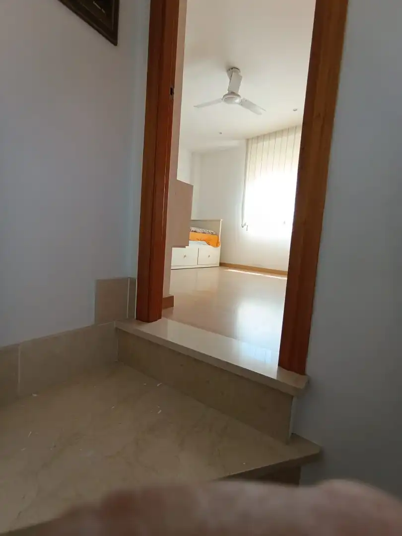 Dormitori de Casa adosada en venda en Almazora / Almassora amb Aire condicionat, Calefacció i Jardí privat