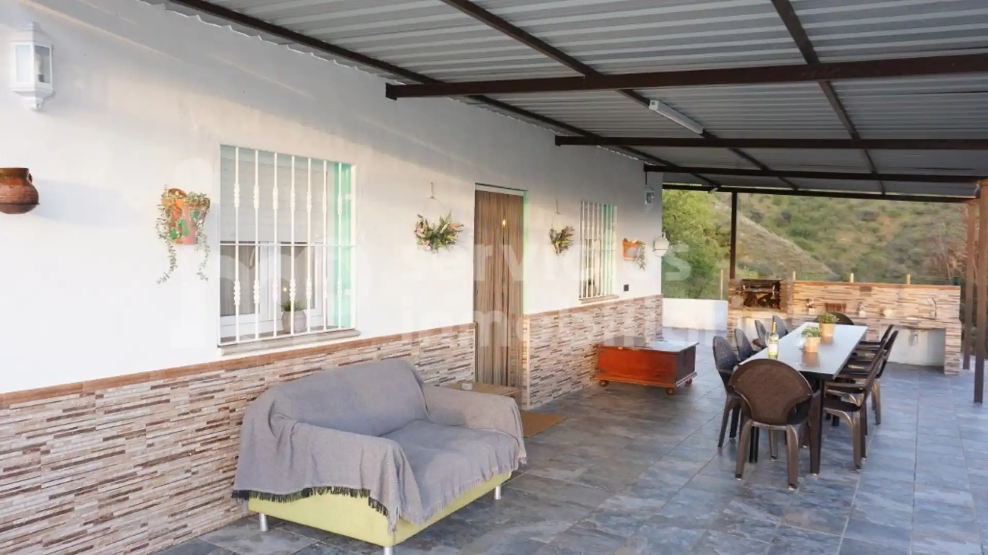 Terrassa de Casa o xalet de lloguer en Sedella amb Aire condicionat i Moblat