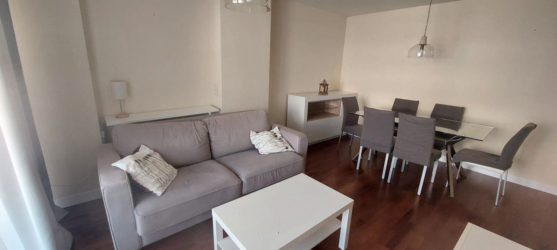 Sala d'estar de Pis de lloguer en Málaga Capital amb Aire condicionat, Calefacció i Parquet