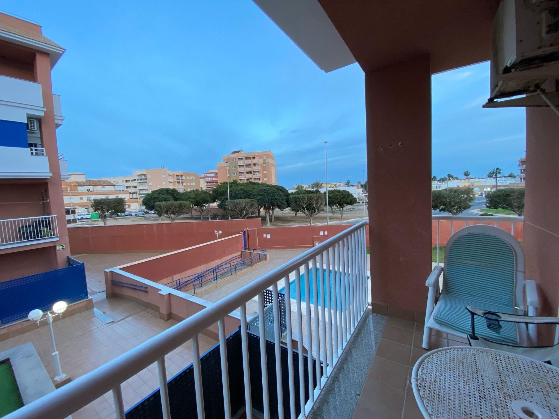 Bedroom of Flat to rent in Roquetas de Mar  with Air Conditioner and Terrace