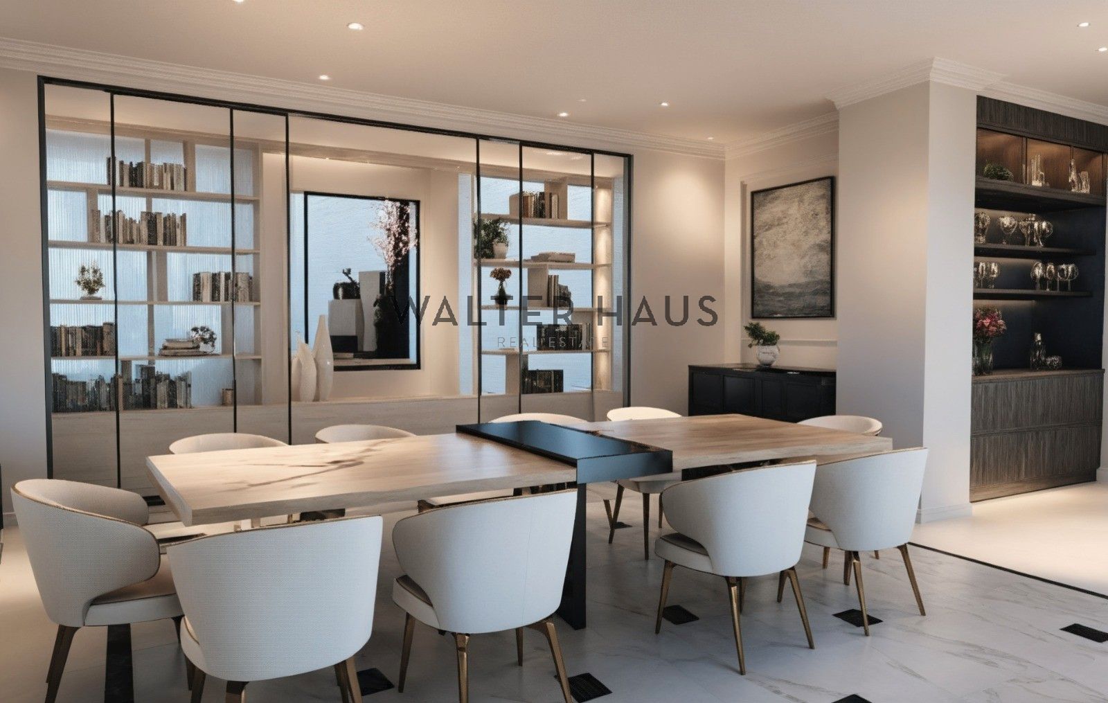 Dining room of Flat for sale in  Madrid Capital  with Air Conditioner, Heating and Terrace