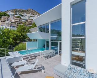 Exterior view of House or chalet for sale in Altea  with Air Conditioner, Terrace and Swimming Pool