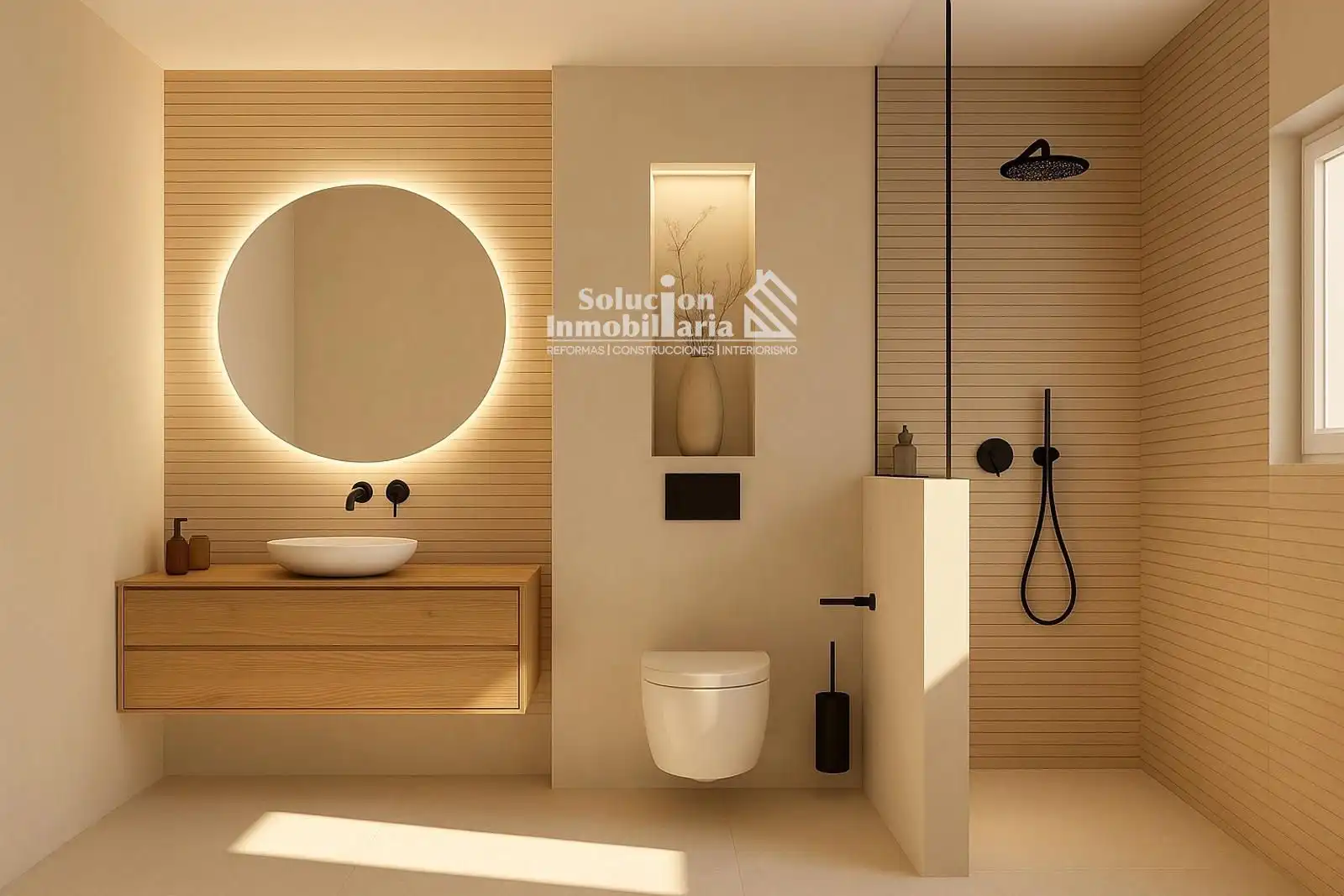 Baño de Apartamento en venta en Salamanca con Calefacción y Amueblado