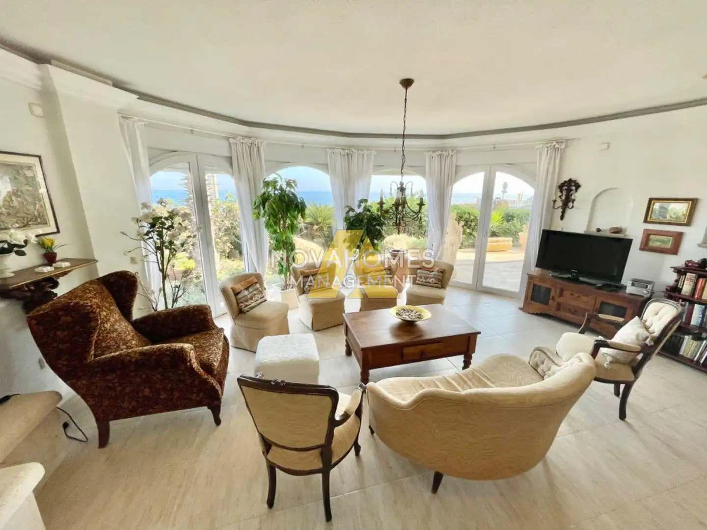 Living room of Houses for sale in La Manga del Mar Menor  with Terrace, Storage room and Swimming Pool