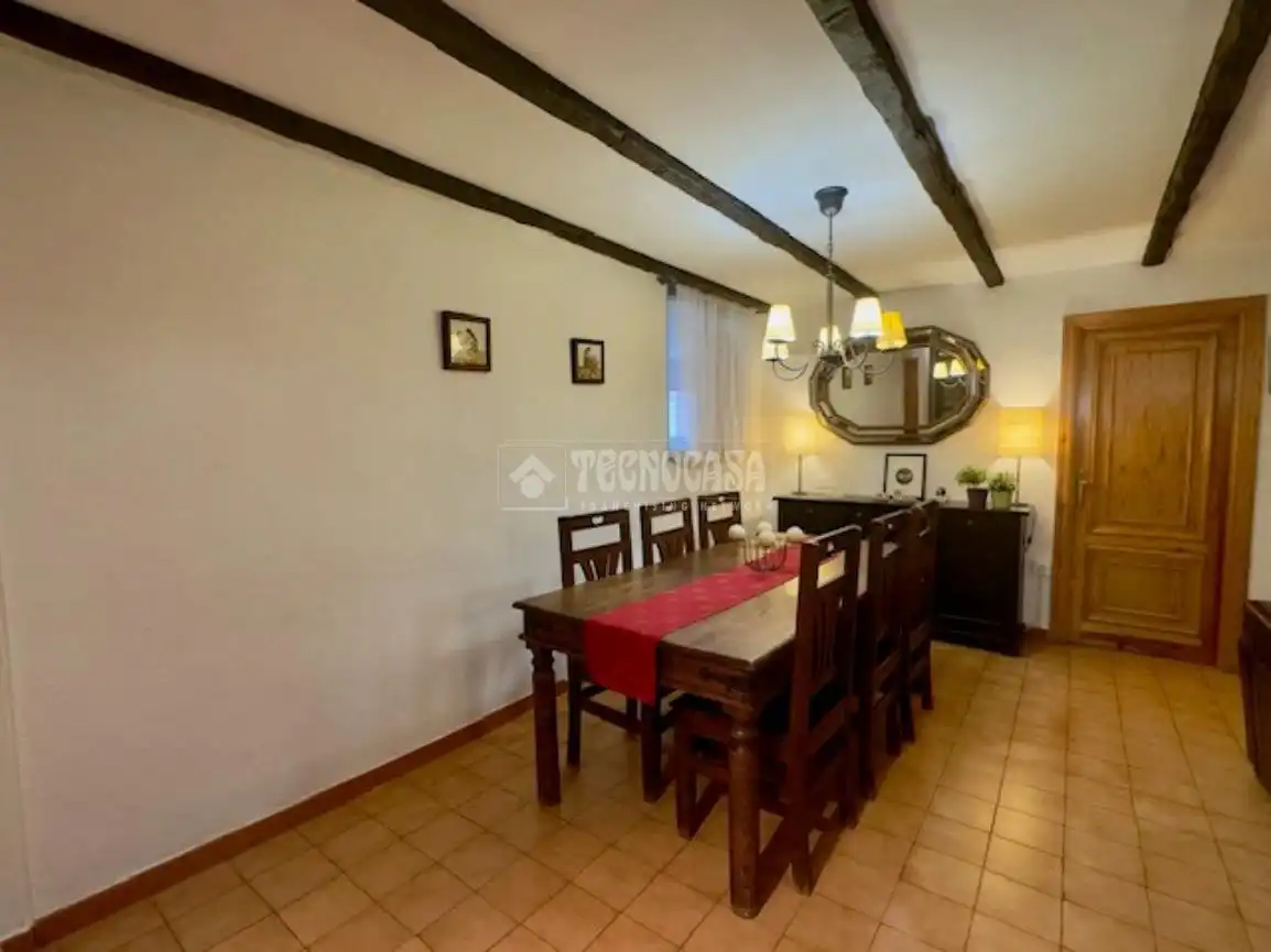 Dining room of Detached homes for sale in Las Rozas de Madrid  with Air Conditioner, Heating and Private garden