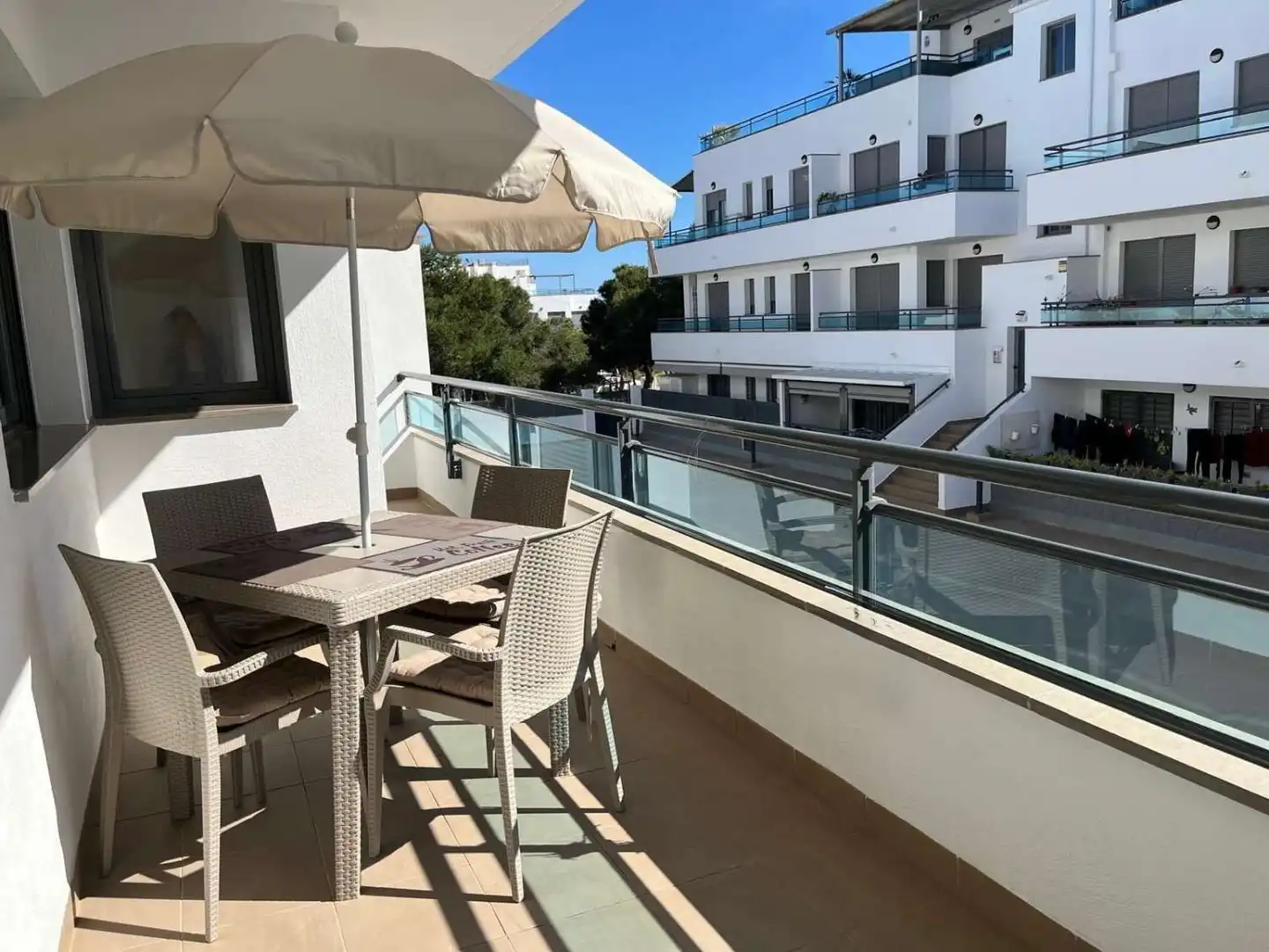 Terrace of Flat for sale in Garrucha  with Air Conditioner, Terrace and Swimming Pool