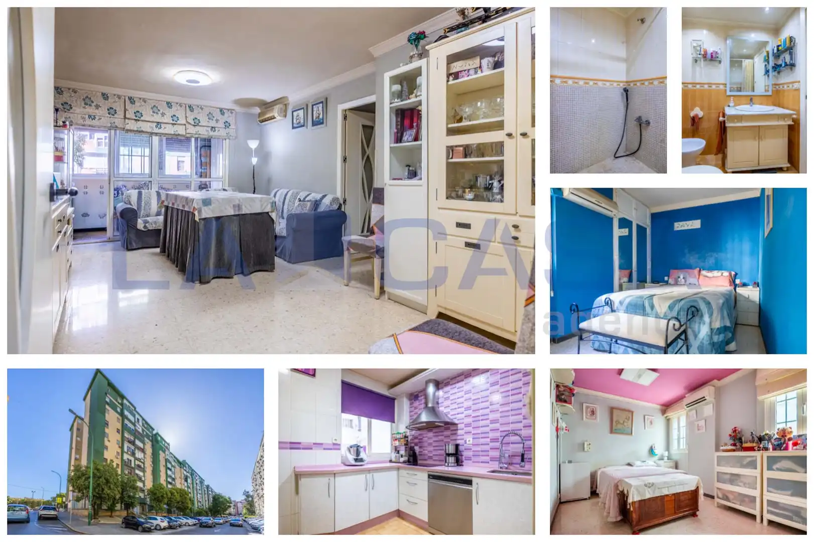Vista exterior de Piso en venta en Sevilla con Terraza