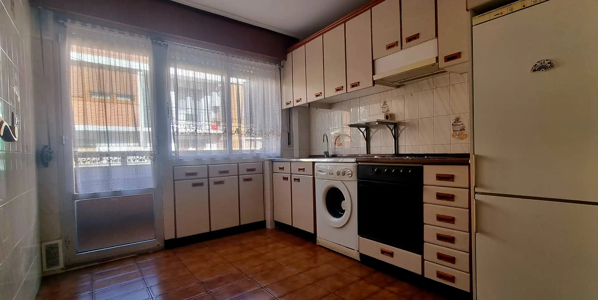 Cuina de Pis en venda en Bilbao  amb Calefacció, Parquet i Terrassa