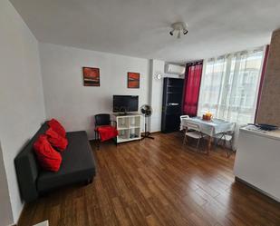 Living room of Apartment to rent in Málaga Capital  with Air Conditioner, Heating and Parquet flooring