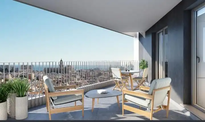 Terraza de Apartamento en venta en Málaga con Aire acondicionado, Calefacción y Jardín privado