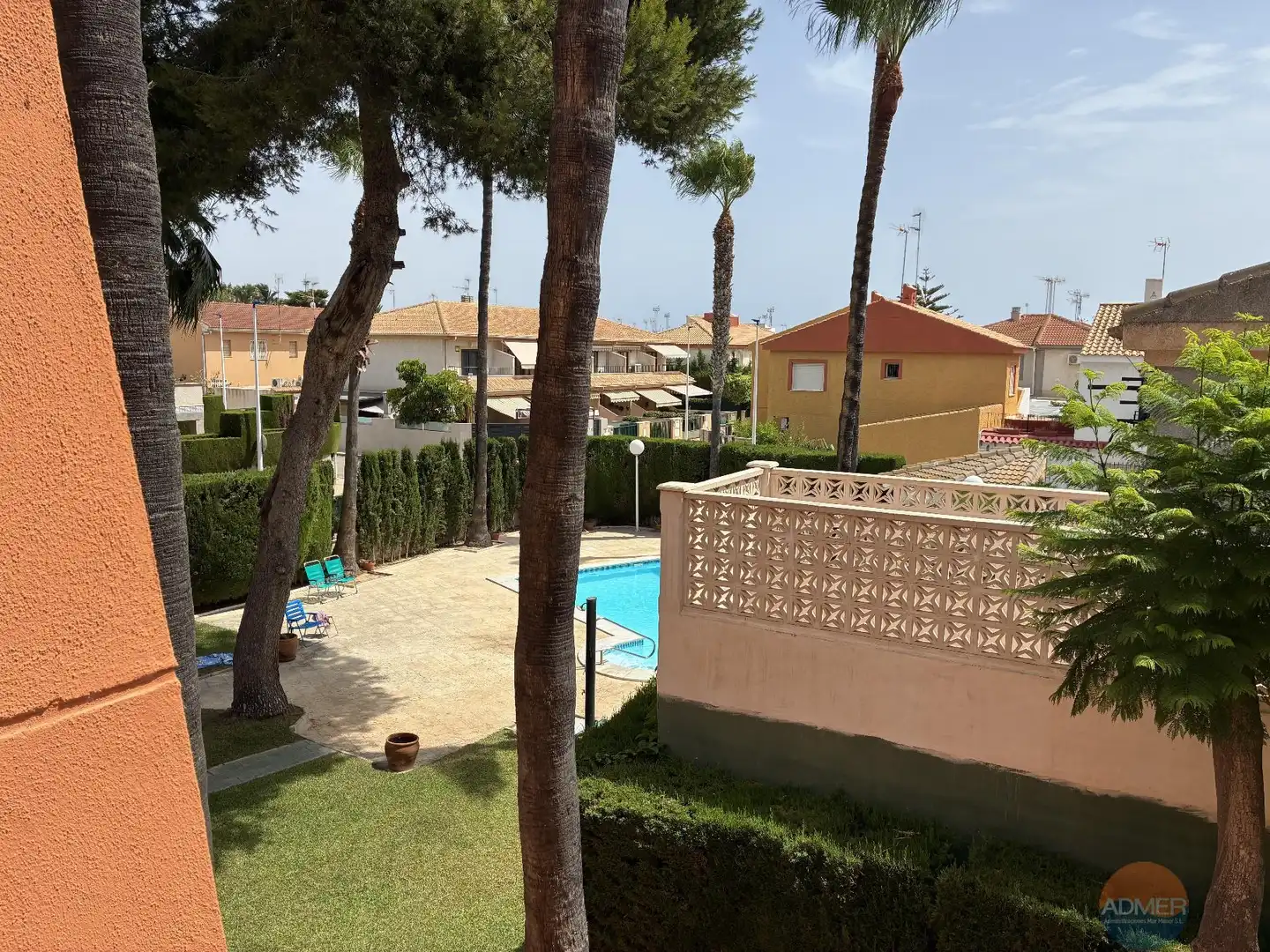 Garden of Apartments for sale in San Javier  with Terrace, Furnished and Community pool