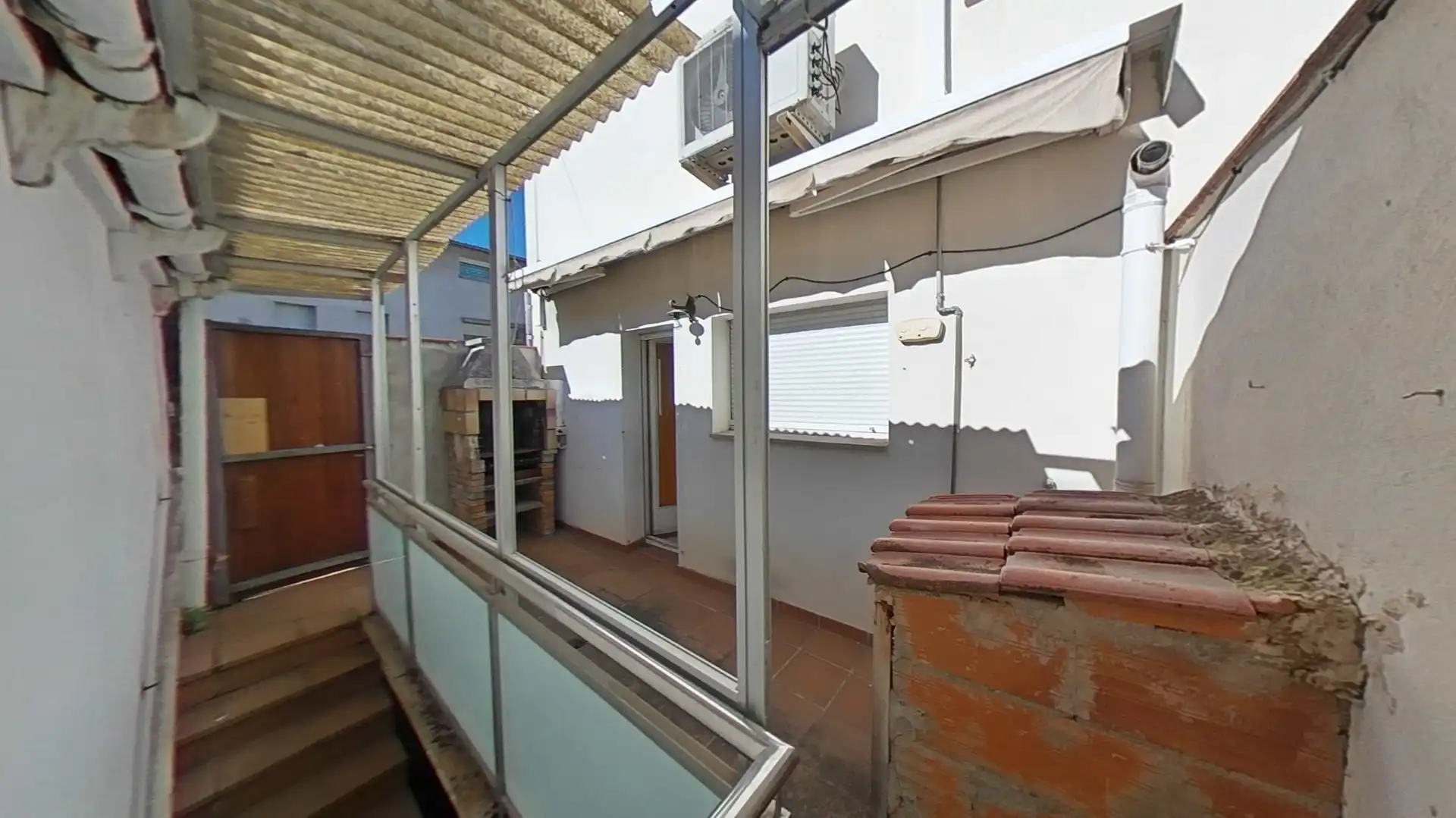 Terraza de Casa adosada en venta en Olot con Balcón