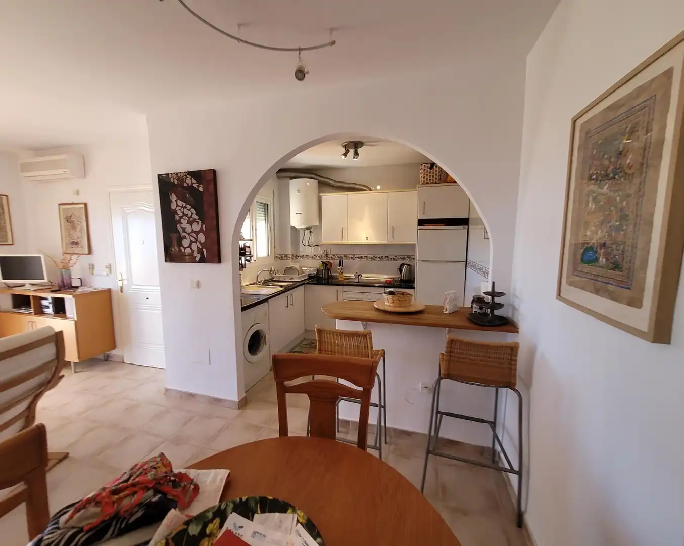 Kitchen of Apartments for sale in Mojácar  with Air Conditioner, Heating and Terrace
