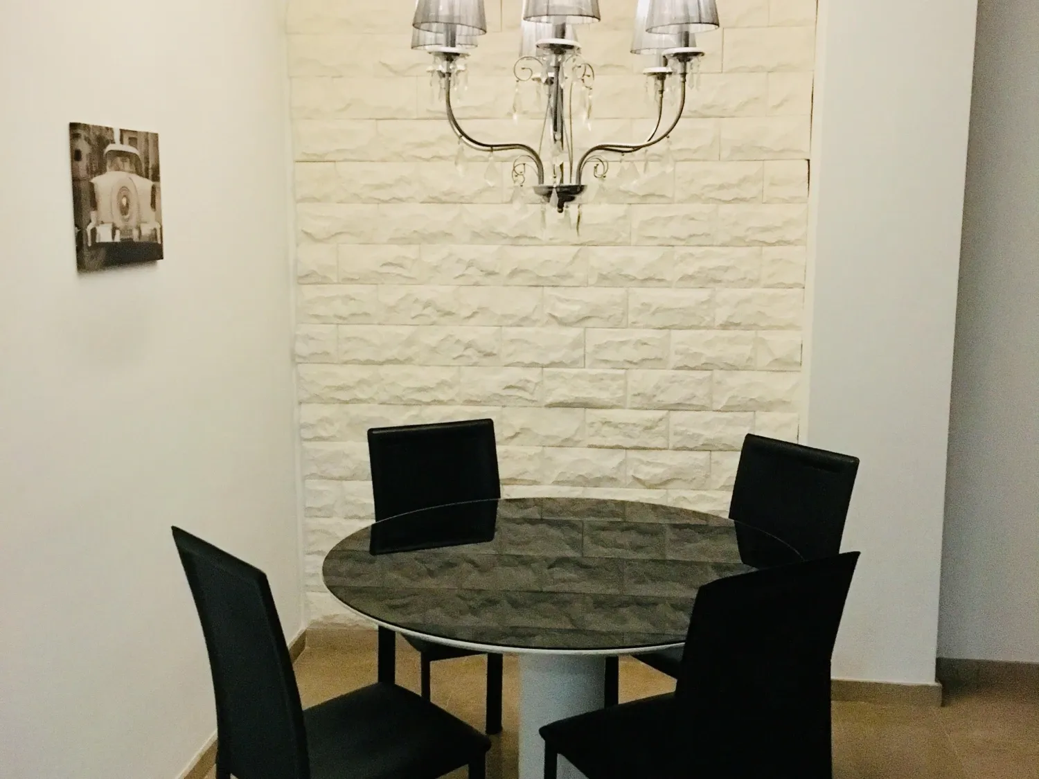 Dining room of Flat to rent in Beniarjó  with Air Conditioner, Furnished and Oven