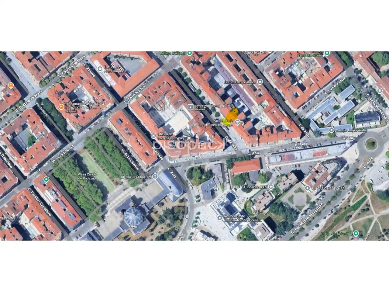 Exterior view of Flat for sale in  Pamplona / Iruña  with Heating, Parquet flooring and Storage room