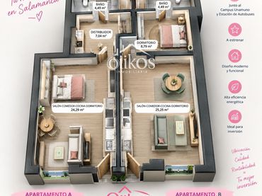 Apartamento en venta en San Bernardo - Carmelitas - Campus