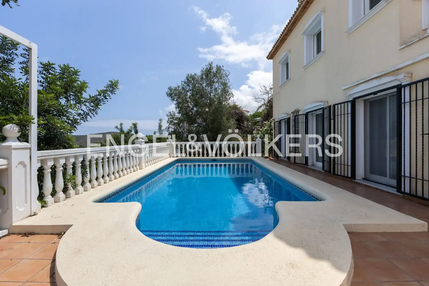 Piscina de Casa o xalet en venda en Pedreguer amb Aire condicionat, Calefacció i Jardí privat