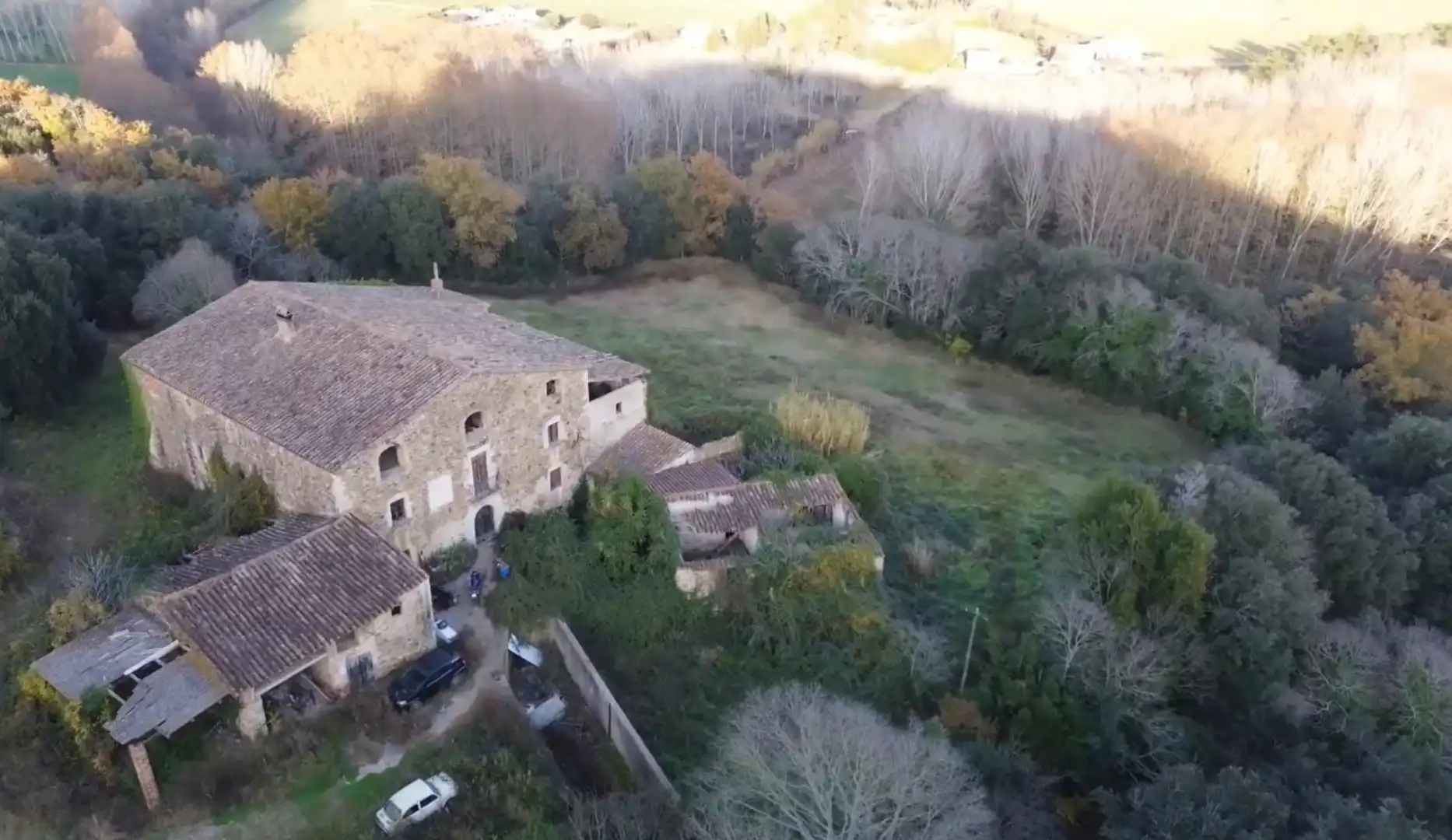 Casa rústica amb terrassa en venda a Sant Gregori