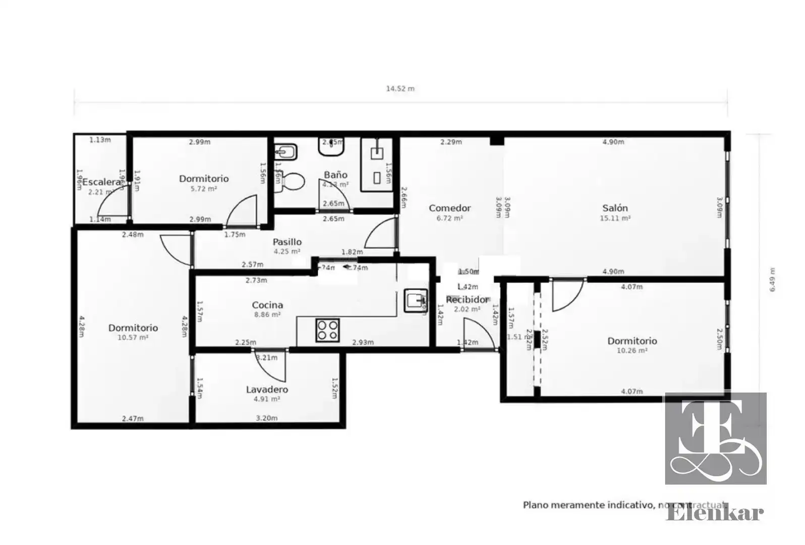 Wohnung mit Aufzug zum Verkauf in Bages, imagen 30