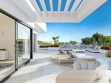 Apartament amb piscina en venda a Estepona Pueblo