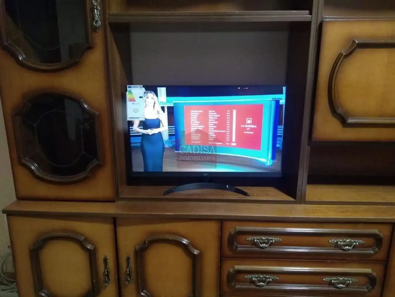 Living room of Flat for rent in Salamanca  with Heating, Parquet flooring and Furnished