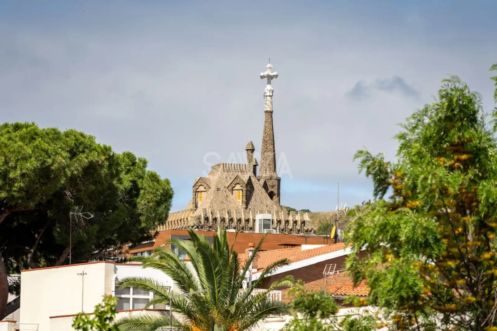 Vista exterior de Casa o chalet en venta en Barcelona con Aire acondicionado, Terraza y Trastero