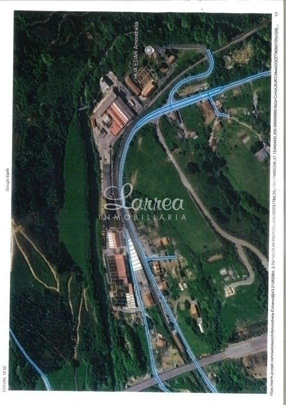 Vista exterior de Terreny industrial en venda en Amorebieta-Etxano