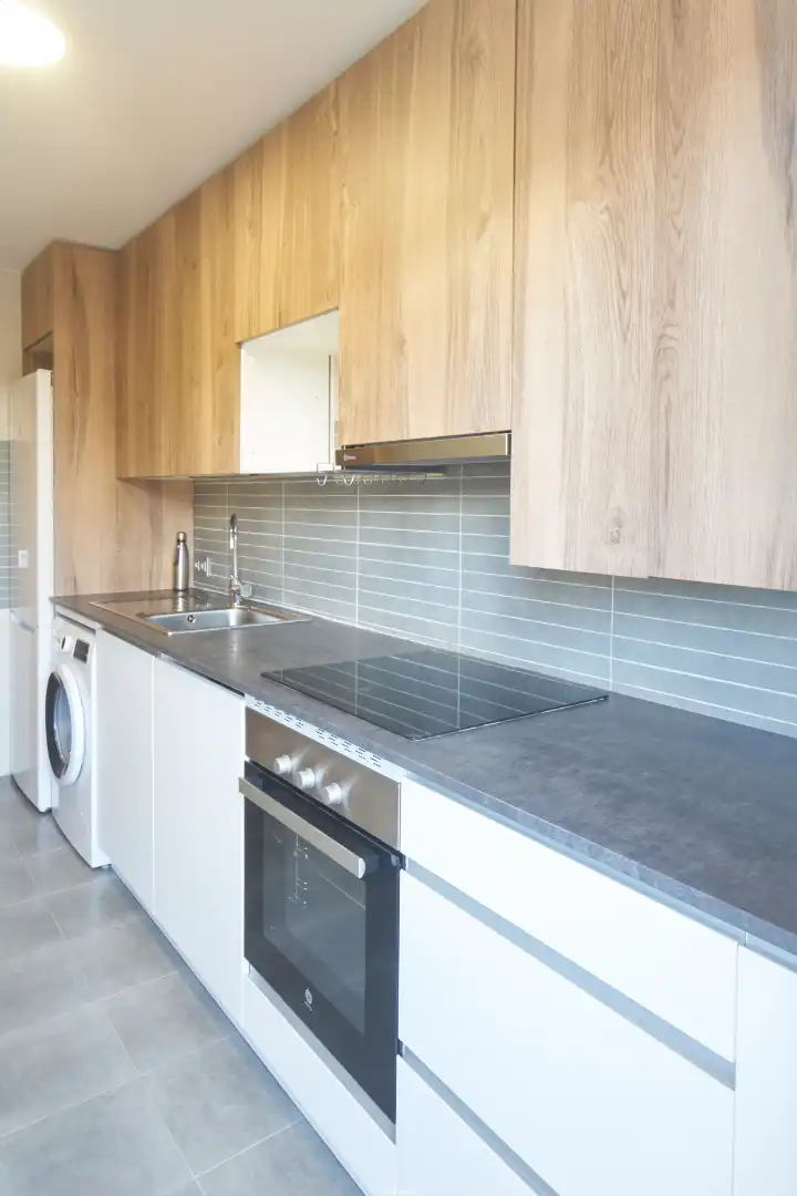 Cocina de Apartamento de alquiler en Collado Villalba con Calefacción, Parquet y Terraza