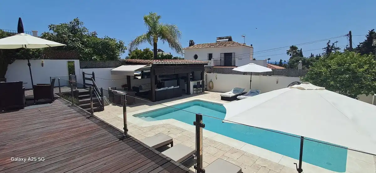 Piscina de Casa o xalet en venda en Marbella amb Terrassa i Piscina