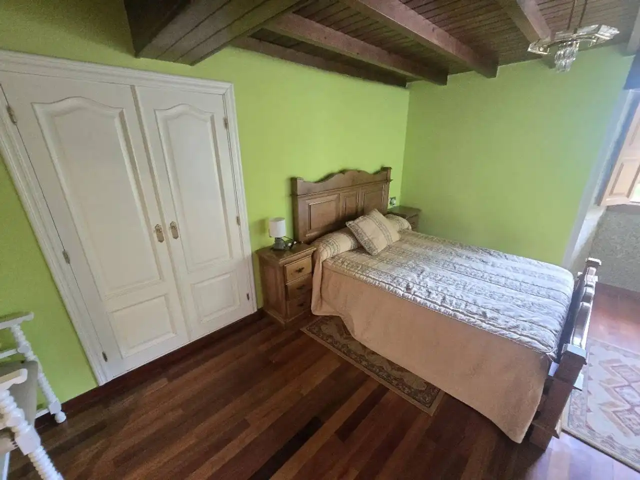 Schlafzimmer von Haus oder Chalet zum Verkauf in O Saviñao  mit Heizung, Privatgarten und Terrasse