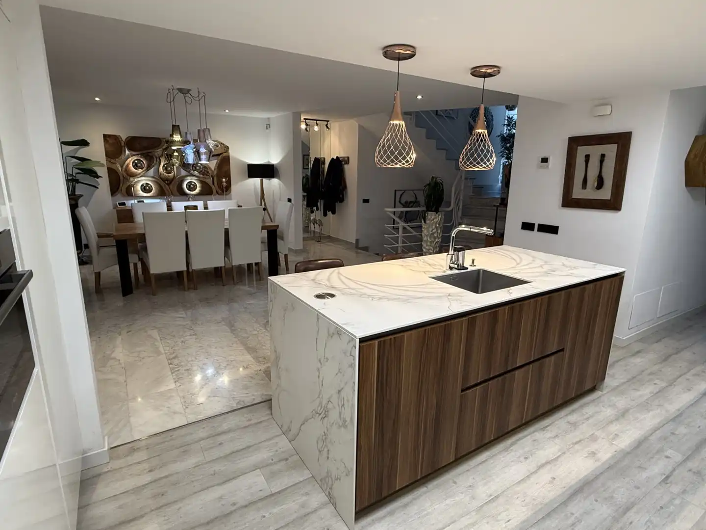 Cocina de Casa adosada en venta en Llucmajor con Aire acondicionado, Calefacción y Jardín privado