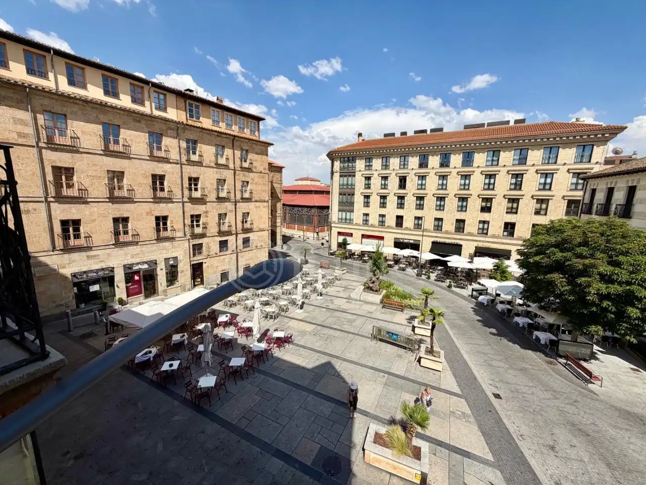 Terraza de Piso de alquiler en Salamanca con Amueblado y Balcón