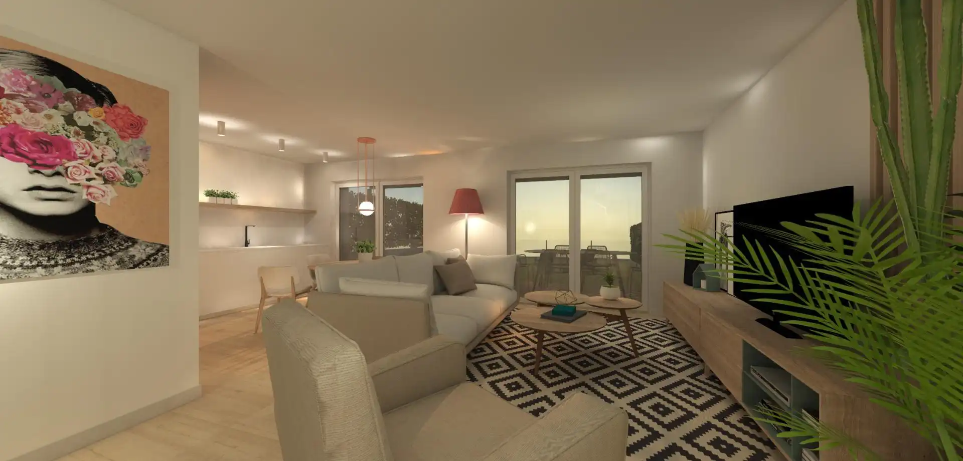 Sala de estar de Casa o chalet en venta en Estella / Lizarra con Calefacción y Jardín privado