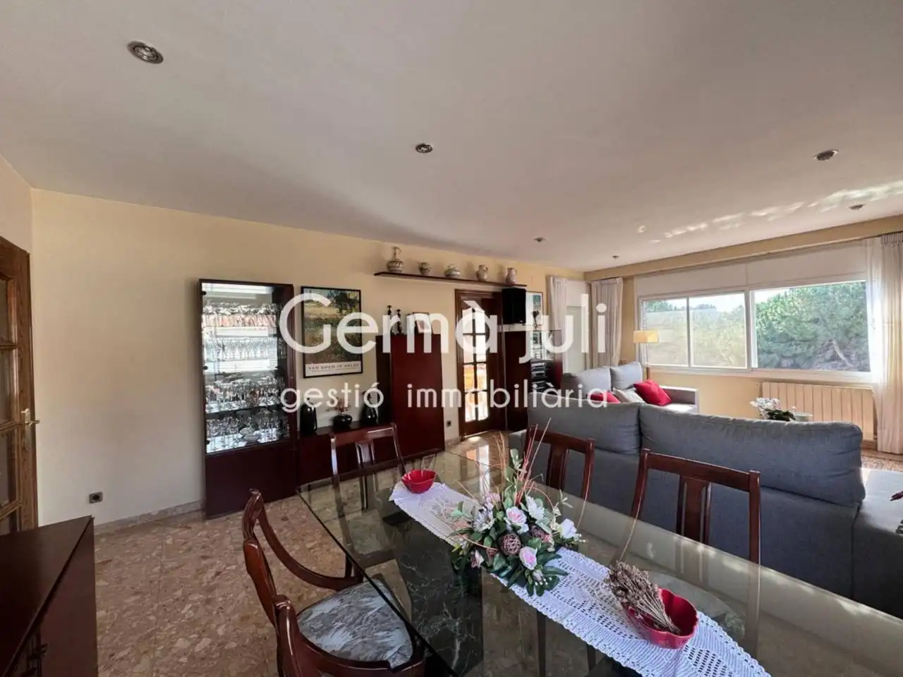 Living room of Houses for sale in Badalona  with Heating, Private garden and Terrace