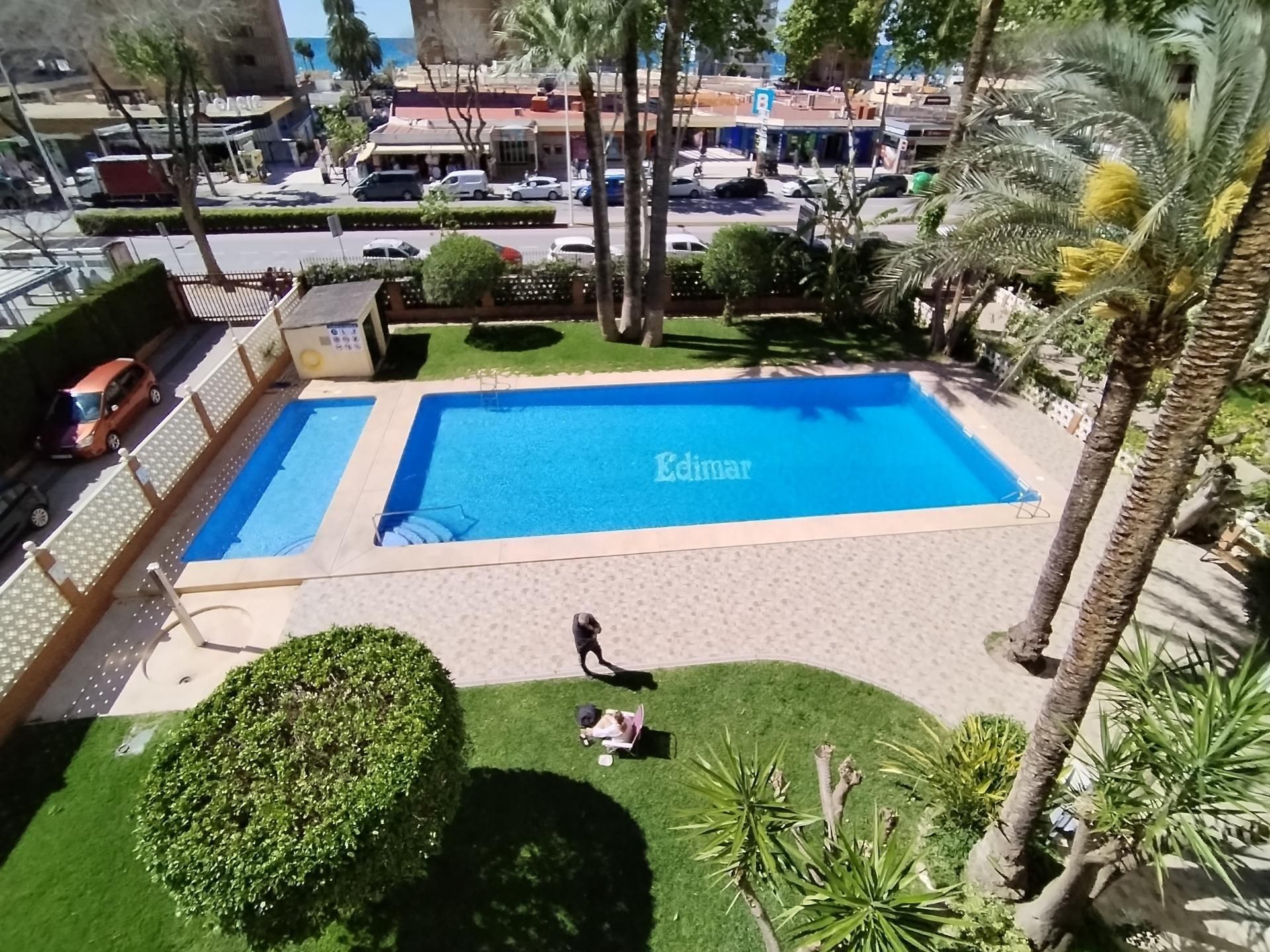Swimming pool of Flat for sale in Benidorm  with Private garden, Terrace and Community pool
