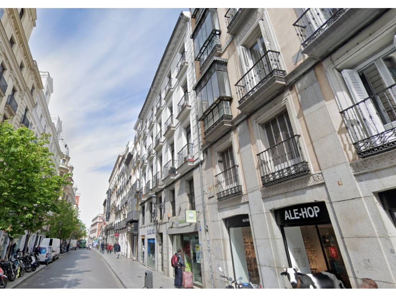 Exterior view of Flat for sale in  Madrid Capital  with Air Conditioner, Heating and Furnished