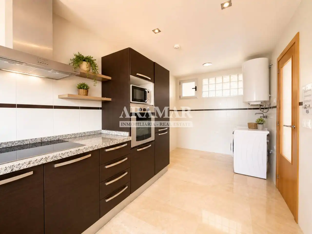 Cocina de Apartamento en venta en Pego con Aire acondicionado y Piscina comunitaria