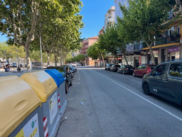 Exterior view of Flat for sale in Mataró  with Furnished, Balcony and Alarm