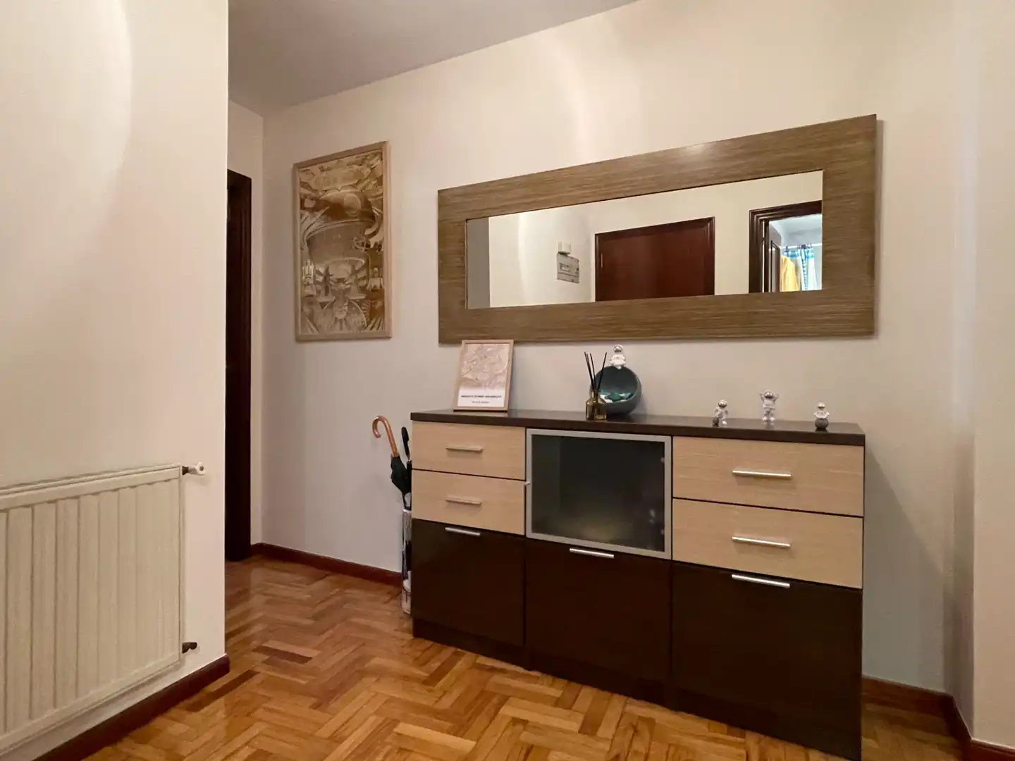 Living room of Apartments for sale in Gijón   with Heating, Parquet flooring and Storage room