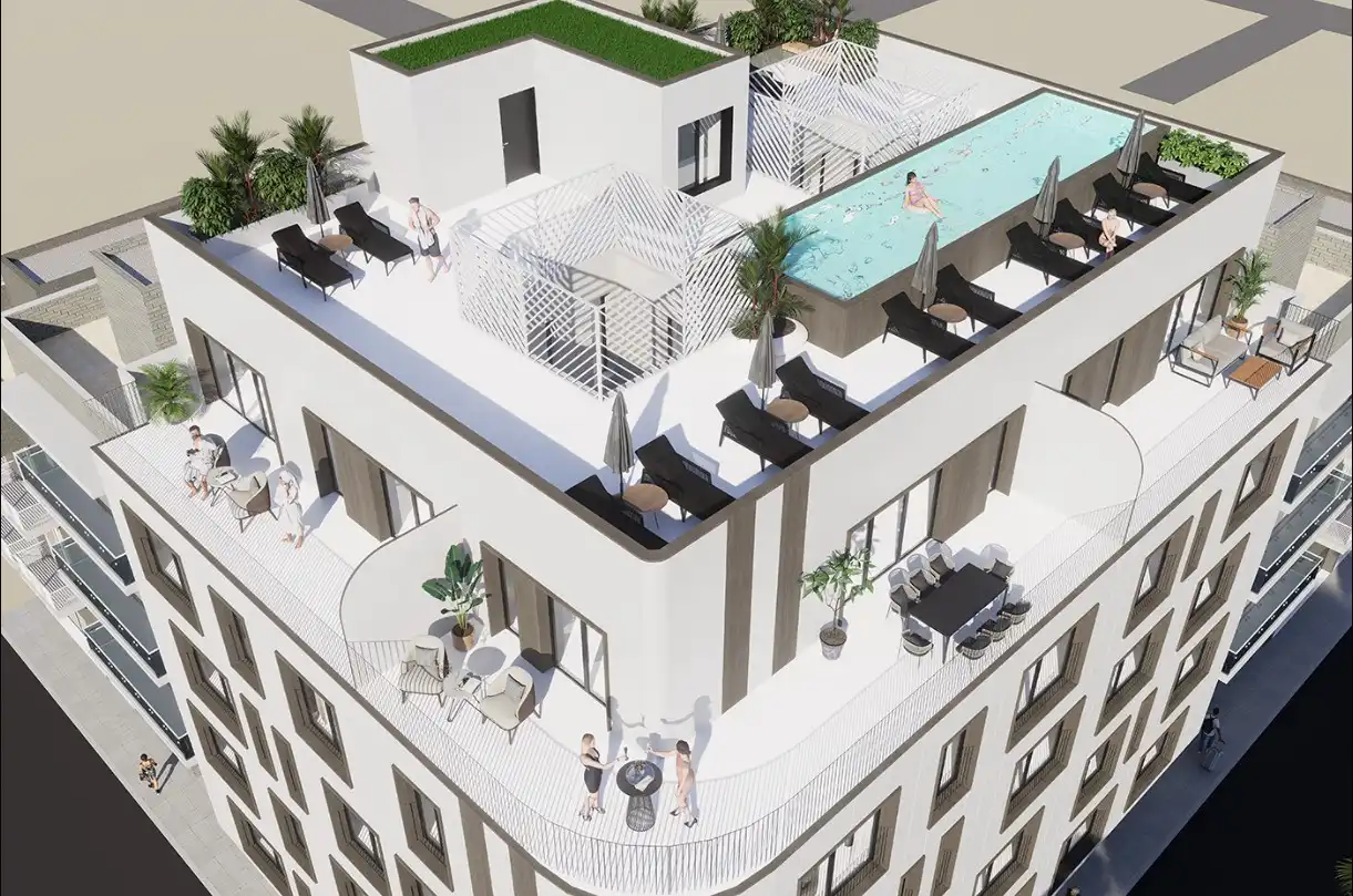Apartment with pool for sale in Playa del Acequión, Náufragos y Rocío del Mar, imagen 5