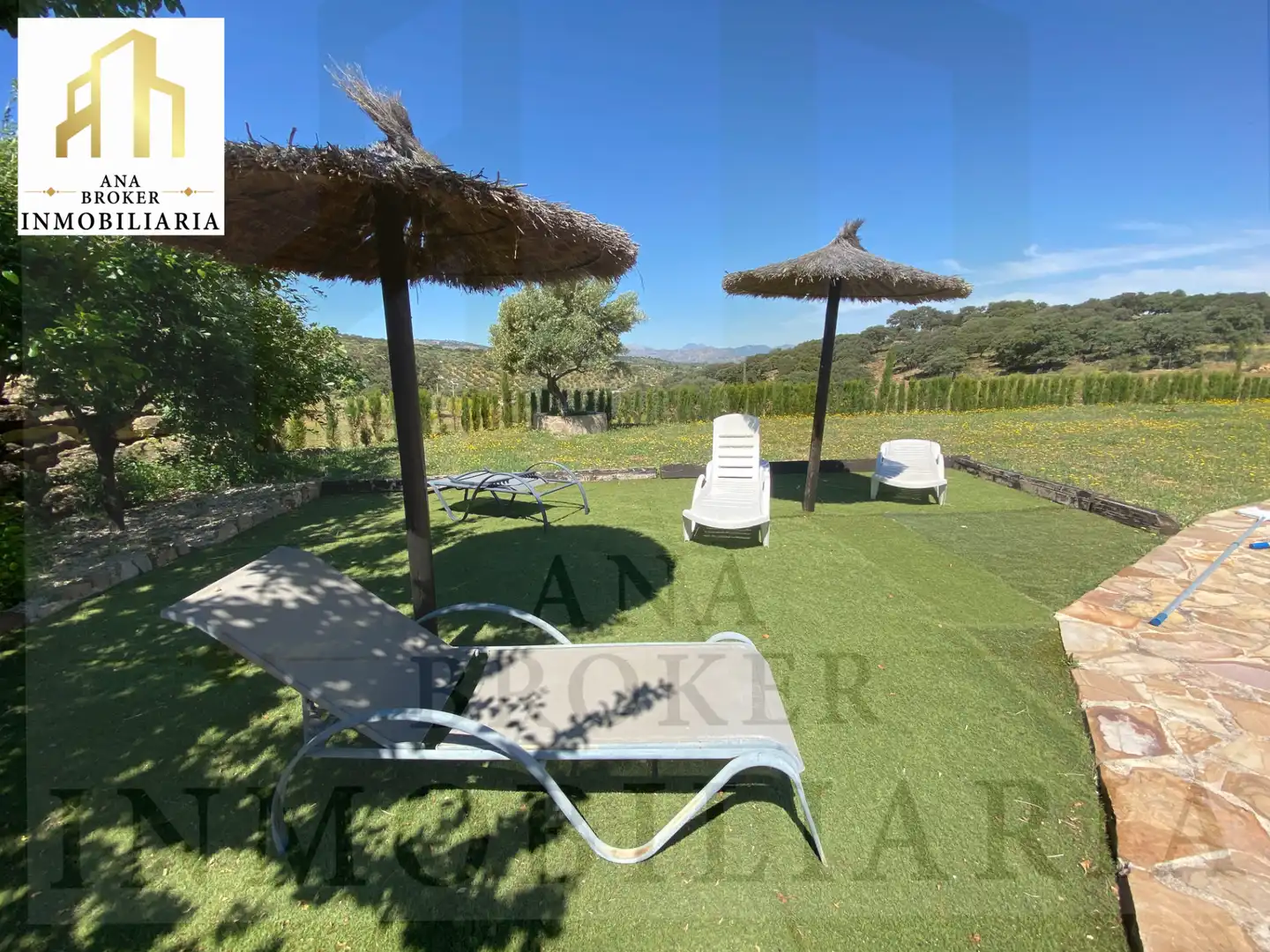 Jardín de Casa o chalet en venta en Ronda con Aire acondicionado, Calefacción y Jardín privado