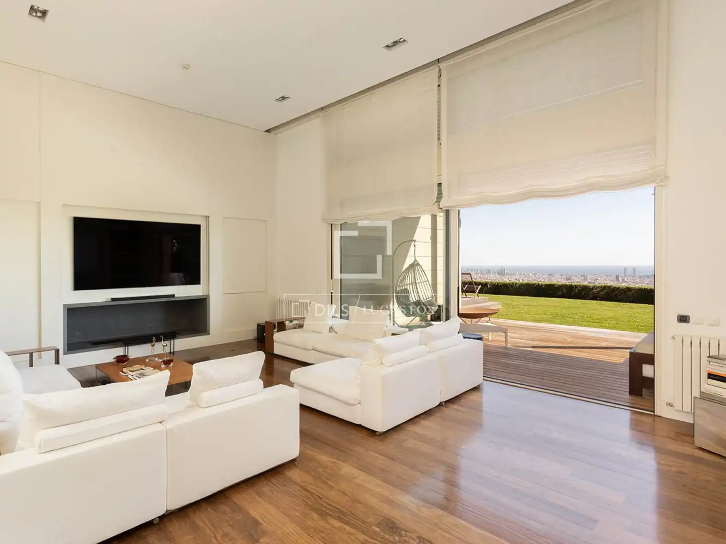 Sala de estar de Casa o chalet en venta en Sarrià - Sant Gervasi