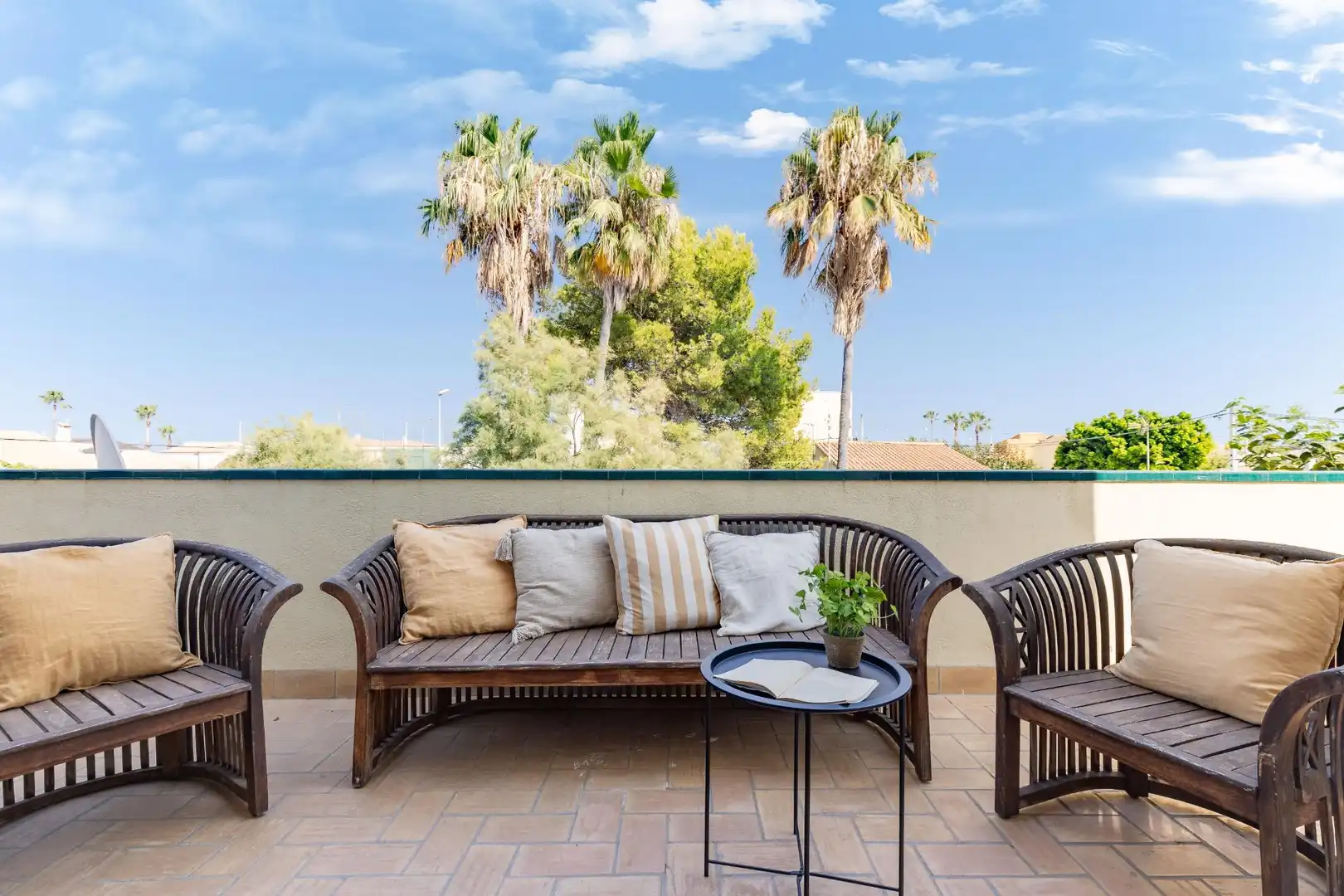 Terraza de Casa o chalet en venta en Almazora / Almassora con Jardín privado, Terraza y Trastero