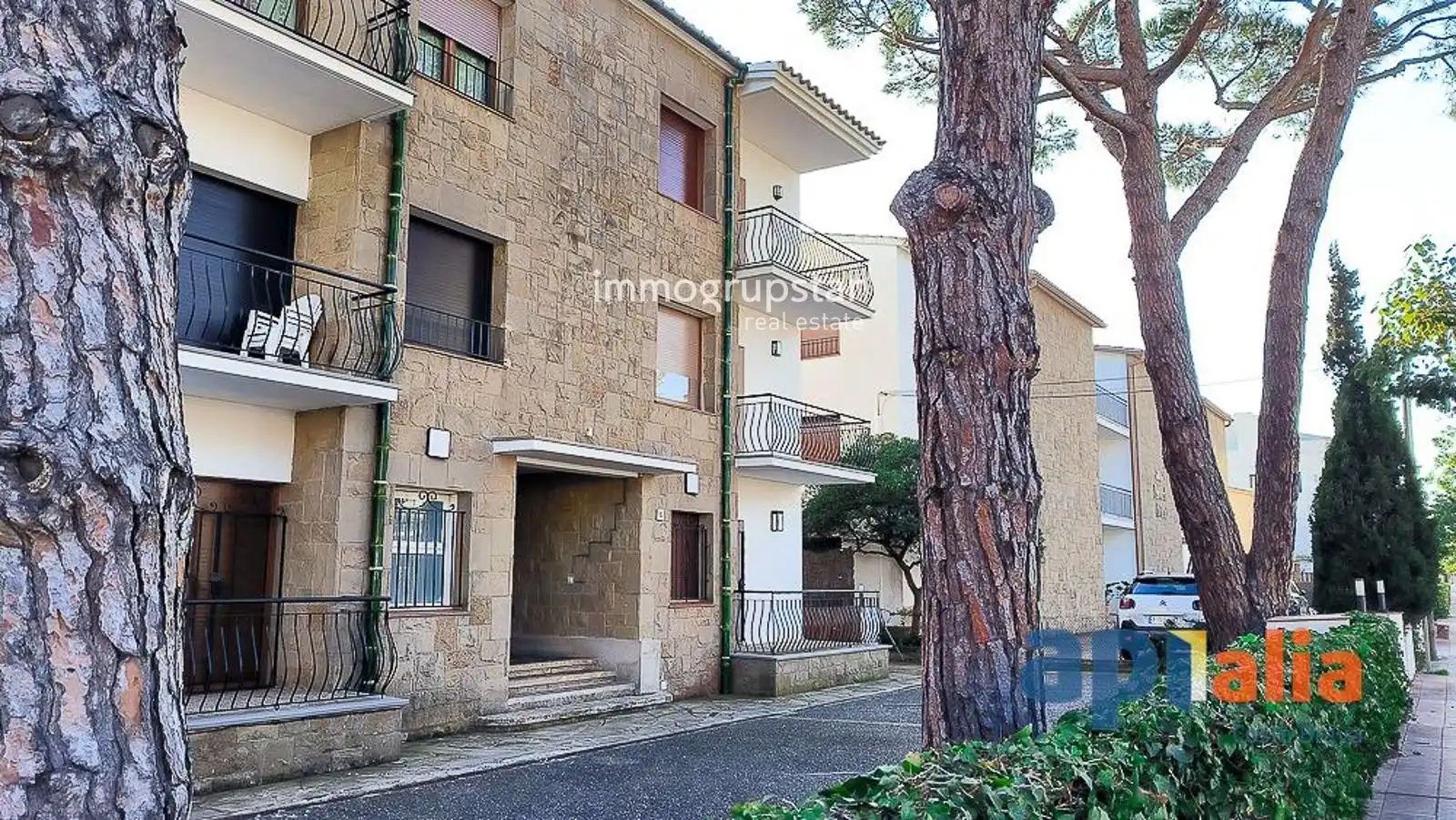 Exterior view of Flat for sale in Calonge i Sant Antoni  with Terrace and Balcony