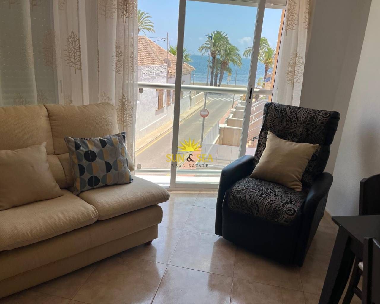 Exterior view of Flat to rent in San Javier  with Air Conditioner, Heating and Furnished