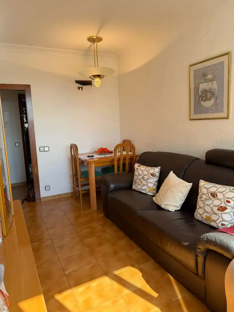 Living room of Flat for sale in Cornellà de Llobregat  with Air Conditioner and Furnished