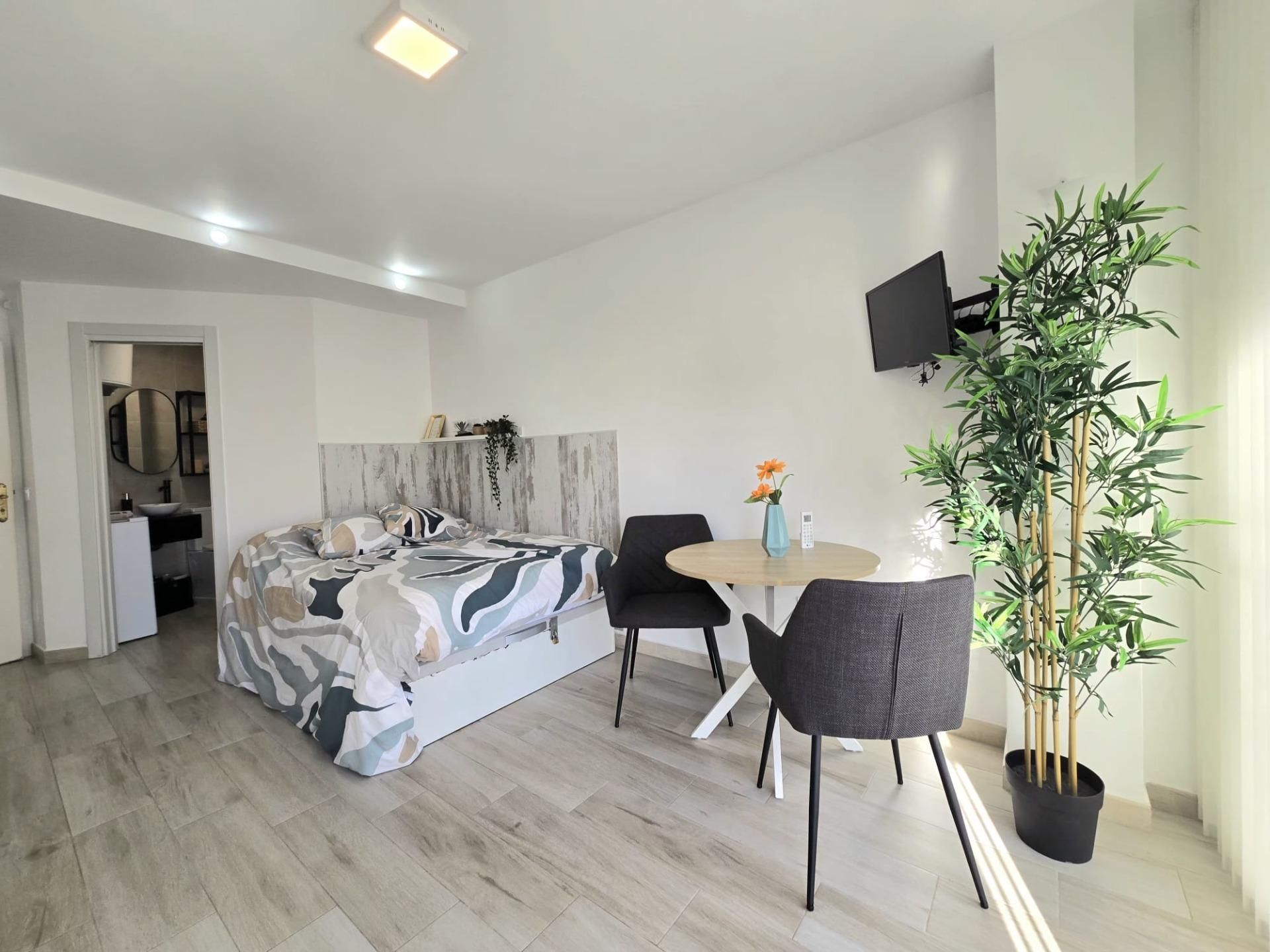 Dormitori de Estudi en venda en Torremolinos amb Moblat i Piscina comunitària